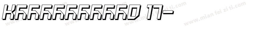 KSNQEXGZLF0 17字体转换